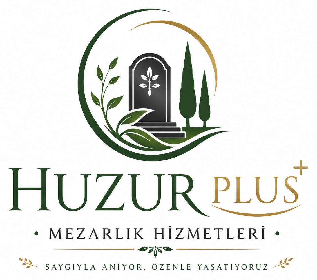 Huzur Plus mezarlık hizmetleri logosu